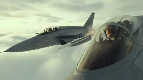 AI Video from prompt: Monkeys doe’s collisions of jet planes May Day M