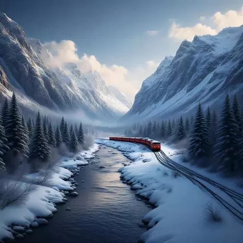 AI Video from prompt: The train is mowing towards us. The train is Hyp