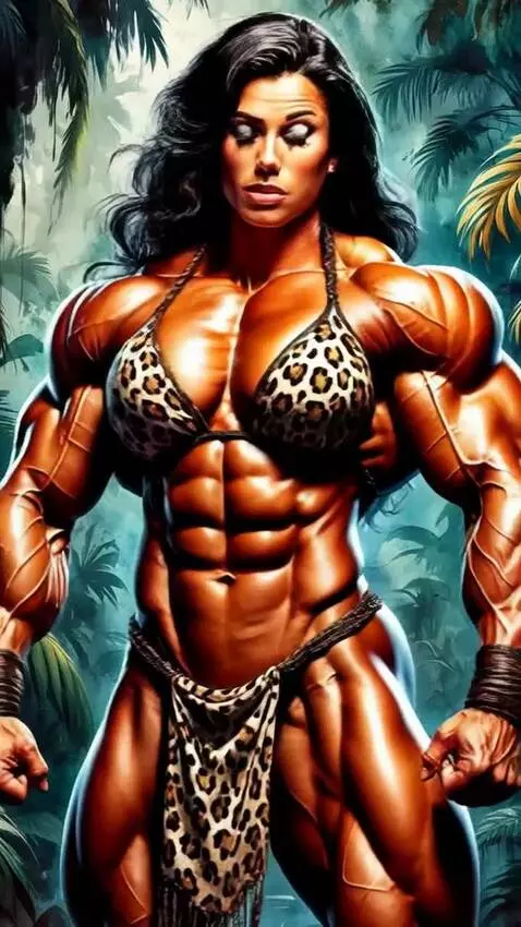 AI Video from prompt: Bodybuilder walking forward, breathing animation