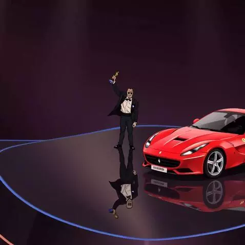 AI Video from prompt: 0:00 – 0:01 | The Spotlight  Scene: A vast award