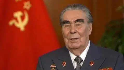 AI Video from prompt: Create a video clip in which Leonid Ilyich Brezh