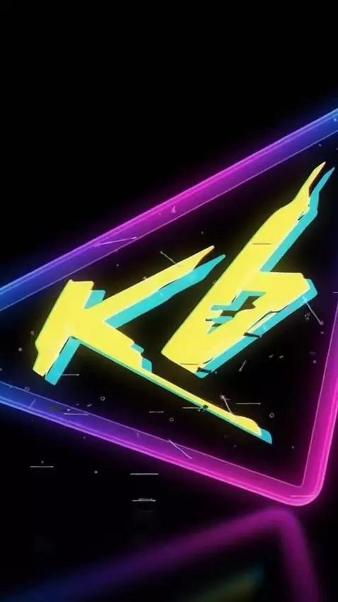 AI Video from prompt: Cinematic 3D animation of a glowing neon logo on