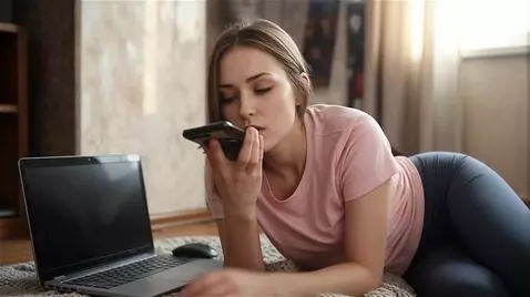 AI Video from prompt: 25-year-old pretty Russian woman with straight, 