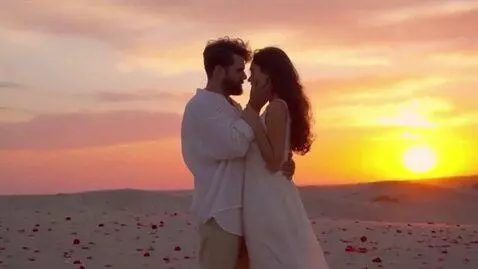 AI Video from prompt: We do not chase for the light, we smur each othe