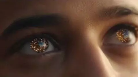 AI Video from prompt: In the video, a person is walking and a plane fl