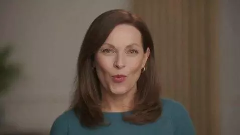 AI Video from prompt: 45 year old brunette women looking directly at t