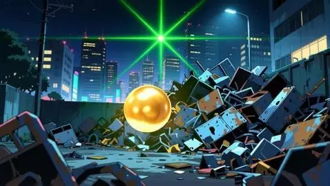 AI Video from prompt: the ball bounces, jumps higher with each stroke,