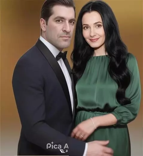 AI Video from prompt: A tender, intimate portrait of a young, attracti