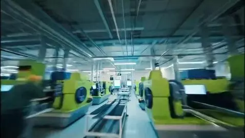 AI Video from prompt: The camera flies from the roof and the supply an