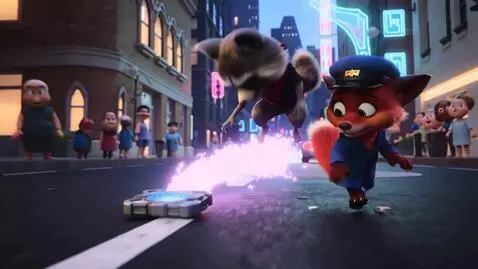 AI Video from prompt: “15-second Pixar–Disney style 3D animation of a 