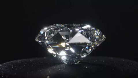 AI Video from prompt: The diamond shatters into many small pieces
