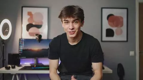 AI Video from prompt: The action takes place in the streamer's room. A