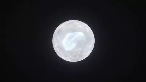 AI Video from prompt: a floating sphere of light emitting rhythmic pul