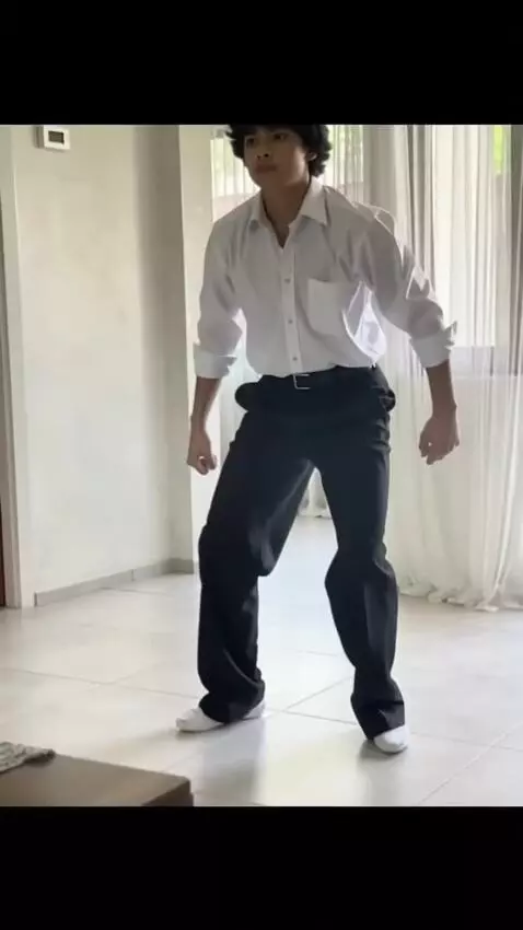 AI Video from prompt: Make him bold