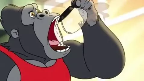 AI Video from prompt: Create a cartoon-style video, first showing a co