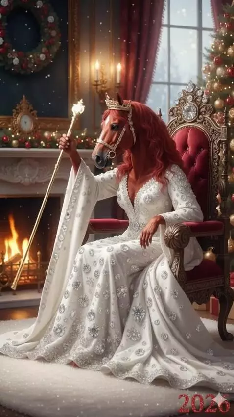 AI Video from prompt: Knocks with his staff, nods his head and waves h