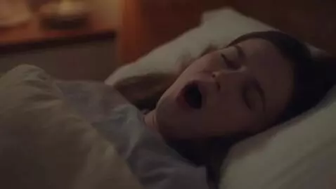 AI Video from prompt: young russian beautiful 18 years old girl sleepi