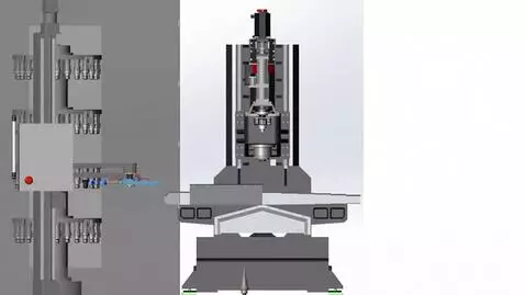 AI Video from prompt: In the photo on the left there is a cabinet in w