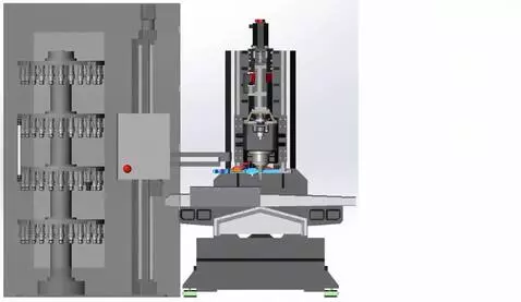 AI Video from prompt: In the photo on the left there is a cabinet in w