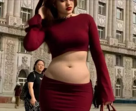 AI Video from prompt: First person view you give girl a gentle belly m