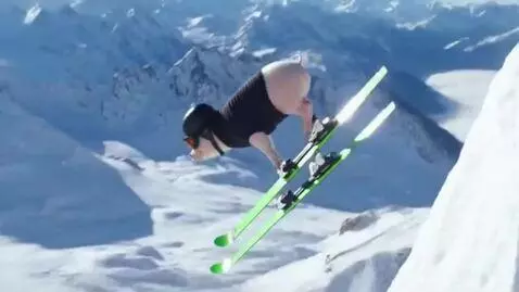 AI Video from prompt: A cinematic, hyper-realistic mini-pig freeride. 