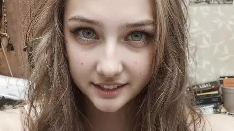 AI Video from prompt: A pretty 25-year-old Russian woman with a beauti