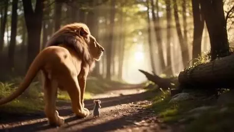 AI Video from prompt: Write a heartwarming children’s story about an u