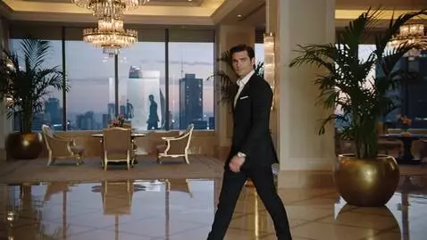 AI Video from prompt: takes you to five-star hotels, tells you he’s th