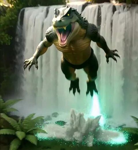 AI Video from prompt: Start with a close-up of a tall, muscular man fr