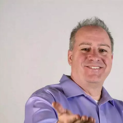 AI Video from prompt: Make this person smile and look straight at you 