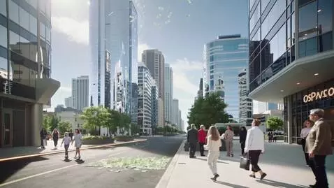 AI Video from prompt: People of all races and all ages visiting a high