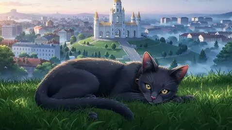 AI Video from prompt: The city of Stavropol, at dawn, the camera moves