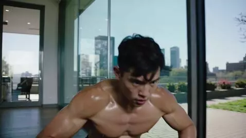 AI Video from prompt: Ultra-realistic cinematic video of a modern urba