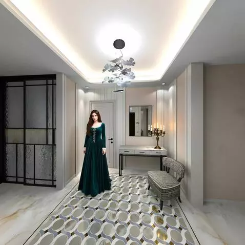 AI Video from prompt: A woman walks right into the camera and looks at