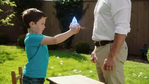 AI Video from prompt: 5 year old make a guy tiny