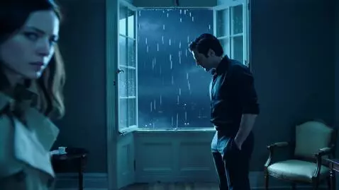 AI Video from prompt: Hyperrealistic painting, cinematic scene. A man 