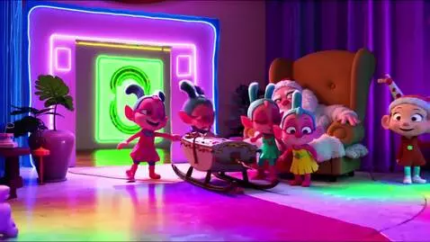 AI Video from prompt: an eclectic fun english operetta: 3 elves sneaki