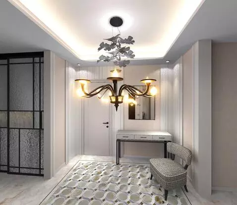 AI Video from prompt: The chandelier comes to life. Butterflies start 