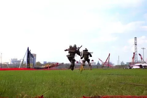 AI Video from prompt: Battle field video