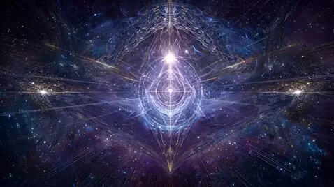 AI Video from prompt: "Abstract interdimensional entities beyond human