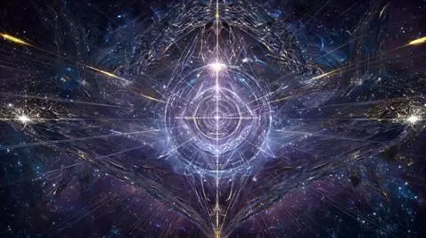AI Video from prompt: "Abstract interdimensional entities beyond human