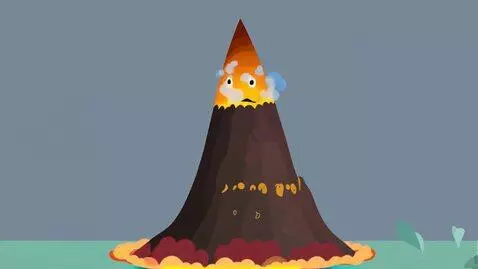 AI Video from prompt: 🧨 “Volcano vs. Rain: A Drizzle Duel” – Micro‑Scr