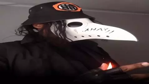 AI Video from prompt: The character raises his hand, palm facing upwar