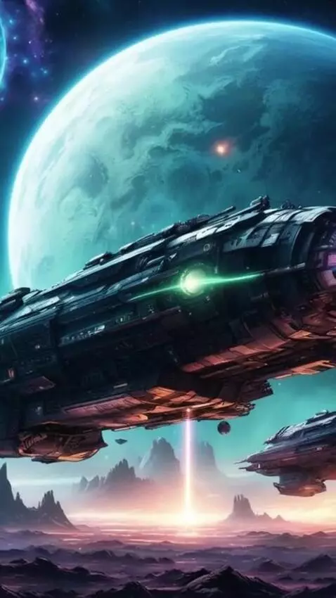 AI Video from prompt: Space Cruiser is looking for someone