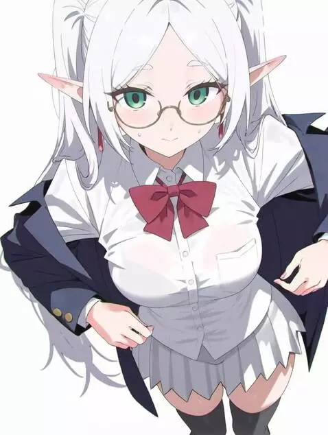 AI Video from prompt: Her clothes didn't fit properly, so she quickly 