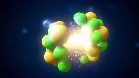 AI Video from prompt: First, a photograph of the Leningrad Nuclear Pow