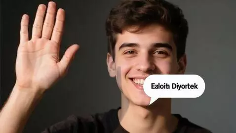 AI Video from prompt: Edit the provided image. The young man raises on