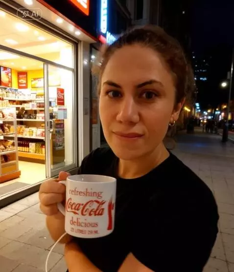 AI Video from prompt: To get her to go to the store next to her