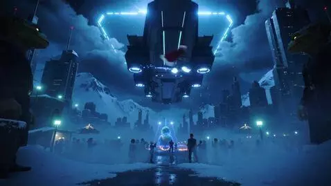 AI Video from prompt: Style: Realistic cinematic sci-fi with elements 