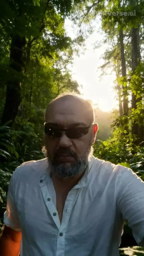 AI Video from prompt: Cinematic style. A man appears to be walking thr